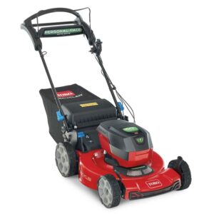 22" 60V MAX* Electric Battery SMARTSTOW® Personal Pace Auto-Drive™ High Wheel Toro Mower - Model 21466